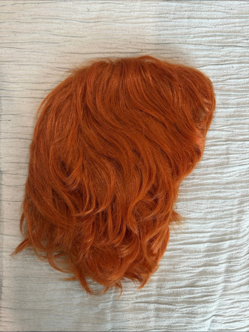 Best Friend Wizard Kids Orange Costume Wig